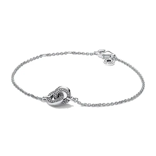 Vòng Đeo Tay Pandora Moments Silver Bracelet 592742C01 Màu Bạc