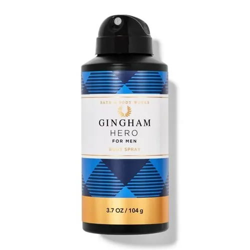 Xịt Thơm Toàn Thân Nam Bath & Body Works Men's Body Spray Gingham Hero 104g