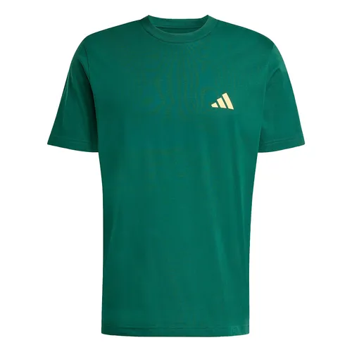 Áo Thun Nam Adidas Graphic I Like The Stripes JZ5022 Tshirt Màu Xanh Green Size L