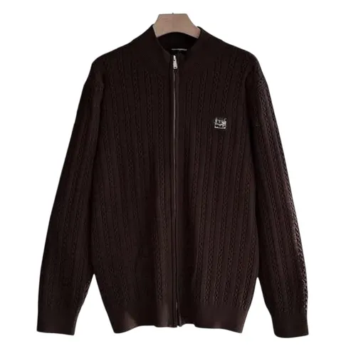 Áo Khoác Len Nam Karl Lagerfeld S4394 - DMT Màu Nâu Size S