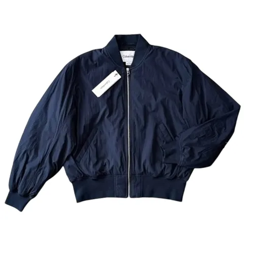 Áo Khoác Nam Calvin Klein Bomber CK 40JP514 - 410 Màu Xanh Navy Size M