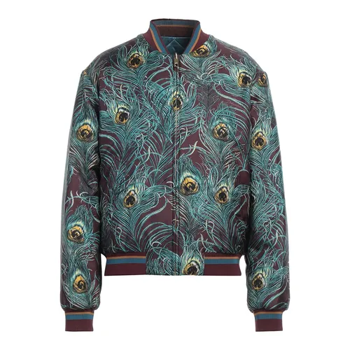 Áo Khoác Nam Dolce & Gabbana Bomber Jacket Màu Xanh Size 44