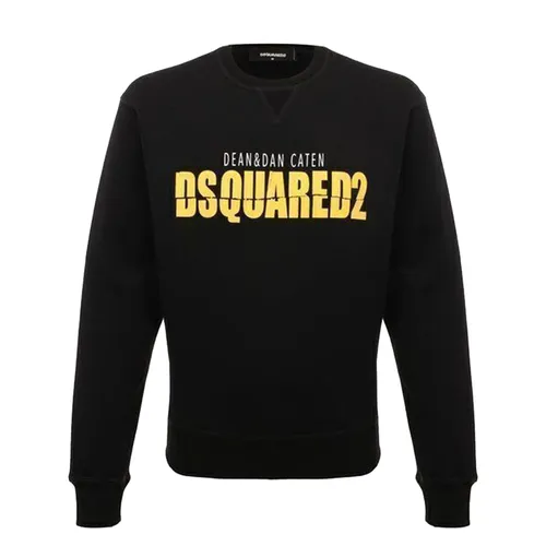 Áo Nỉ Sweater Nam Dsquared2 S74GU0831 S25516 Màu Đen Size S