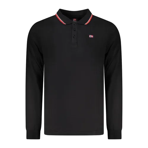 Áo Polo Dài Tay Nam Norway 1963 XXX848871_NEBLACK Màu Đen Size S