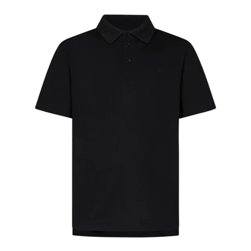Áo Polo Nam Givenchy Classic Fit With 3 Buttons In Black BM71KR3YCD Màu Đen Size S