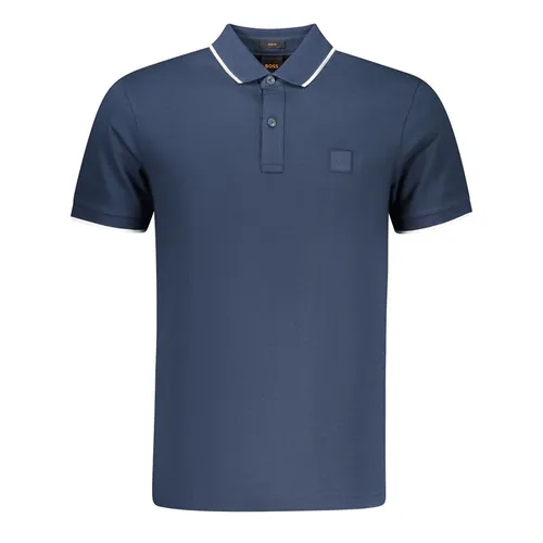 Áo Polo Nam Hugo Boss Slim Fit 50507699PASSERTIP_BL464 Màu Xanh Than Size S