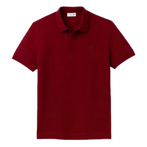 Áo Polo Nam Lacoste Men's Paris Regular Fit Stretch Piqué PH5522-00-476 Màu Đỏ Size 3