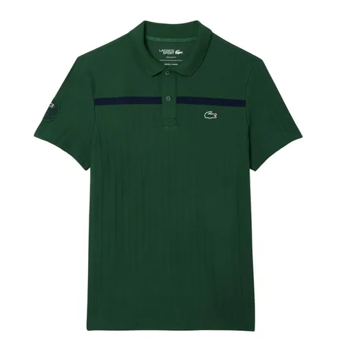 Áo Polo Nam Lacoste Men's Ultra Dry Badge Accent Tennis Heritage DH8960 KCD Màu Vàng Size 4