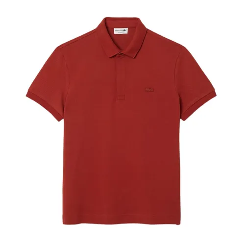 Áo Polo Nam Lacoste Regular Fit Paris Stretch Piqué Polo PH5522 AFS Màu Nâu Size 5
