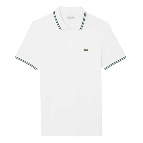 Áo Polo Nam Lacoste Regular Fit Trim Accent L.12.12  PH9875 001 Màu Trắng Size 3