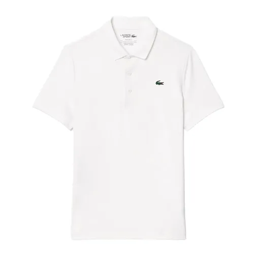 Áo Polo Nam Lacoste Regular Fit UV Protect Golf Polo Shirt DH8915 001 Màu Trắng Size 3