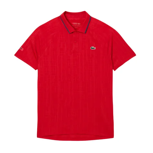 Áo Polo Nam Lacoste Tennis x Novak Djokovic On Court Polo DH4789-51-240 Màu Đỏ Size 3
