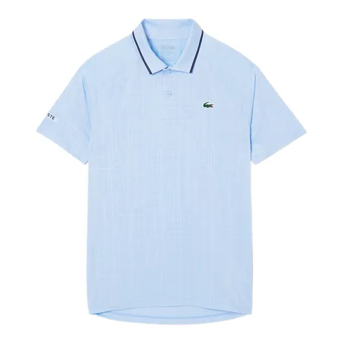 Áo Polo Nam Lacoste Tennis x Novak Djokovic On Court Polo DH4789-51-HPB Màu Xanh Paste Size 3