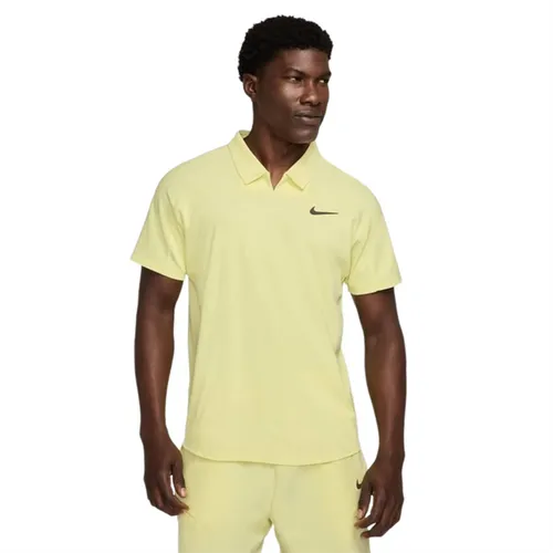 Áo Polo Nam Nike Men's Court Slam Dri Fit ADV Tennis Polo FZ6850-331 Màu Vàng Chanh Size M