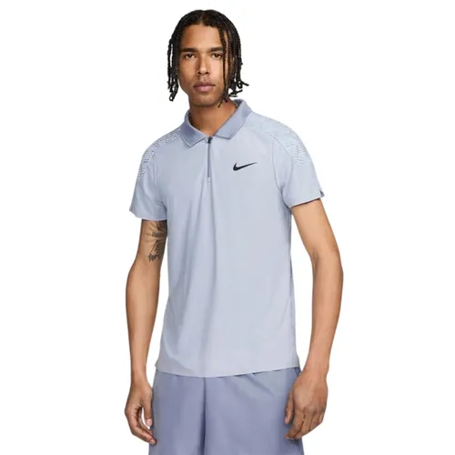 Áo Polo Nam Nike Slam Men's Dri-FIT ADV Tennis FD5244-440 Màu Xanh Nhạt Size S