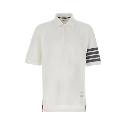 Áo Polo Nam Thom Browne MJP136G/07976 100 Màu Trắng Size 1
