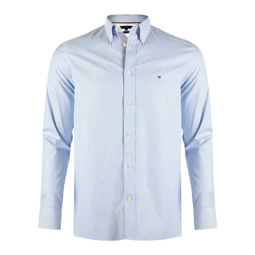 Áo Sơ Mi Nam Tommy Hilfiger MW0MW12674-0A6 Màu Xanh Kẻ Size S