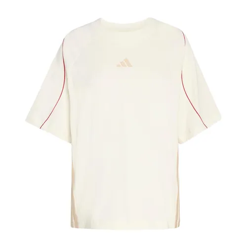 Áo Thun Nữ Adidas Stadium 3-Stripes Tee T-Shirt KB4282 Màu Be Size XS