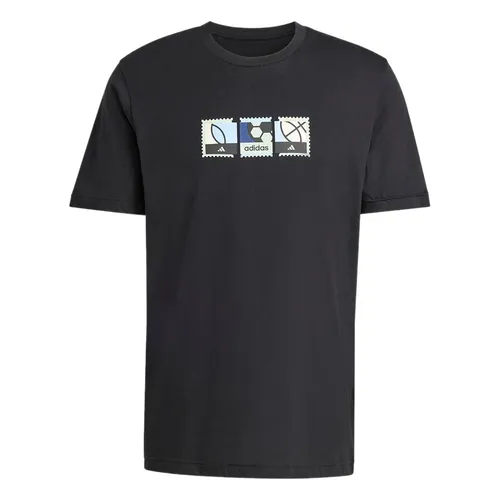 Áo Thun Nam Adidas Graphic Memories Of Sport Stamps T-Shirt KB2510 Màu Đen 2XL