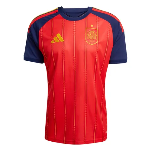 Áo Thun Nam Adidas Spain Home Jersey 26 JN4390 Màu Đỏ - Xanh Blue Size L
