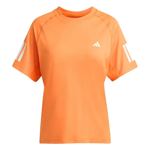 Áo Thun Nữ Adidas Club 3-Stripes Tennis Climacool Tee KC6353 Màu Cam Size XL