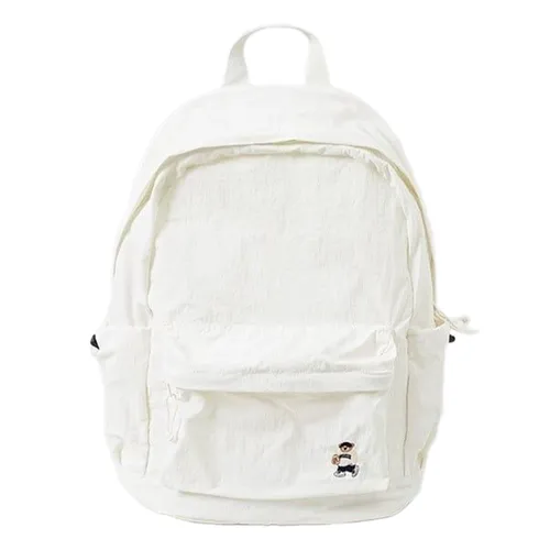 Balo Spao Korea Woody Basic Backpack SPAKEA9A51 Màu Trắng