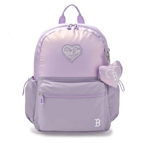 Balo Trẻ Em MLB Korea Kid Athleisure String Lightweight Yankees 7ABKB055N-43LDL Màu Tím Nhạt