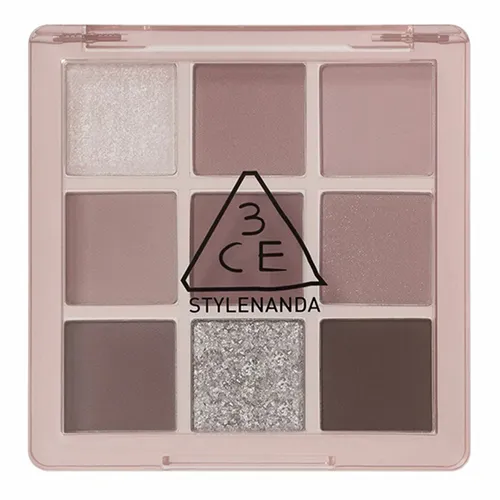 Bảng Phấn Mắt 3CE Mood Recipe Multi Eye Color Palette Tone A Shy Ash
