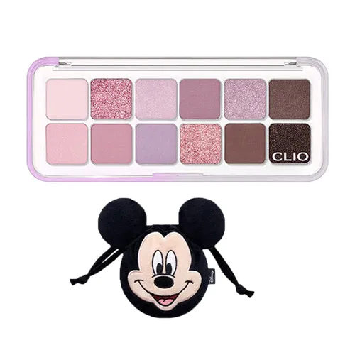 Bảng Phấn Mắt 12 Ô Clio Pro Eye Palette Air Limited 105 Deoksugung Stone Wall Road + Tặng Kèm Túi Mickey