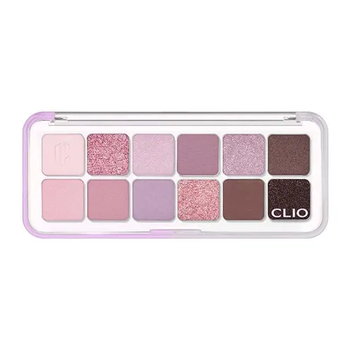 Bảng Phấn Mắt 12 Ô Clio Pro Eye Palette Air Tone 105 Deoksugung Stone Wall Road