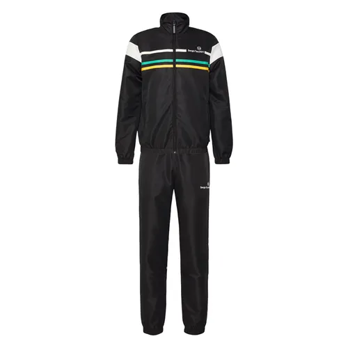 Bộ Quần Áo Nam Sergio Tacchini Plug In Tracksuit Black/Artisans Gold 40037 Màu Đen Size XS