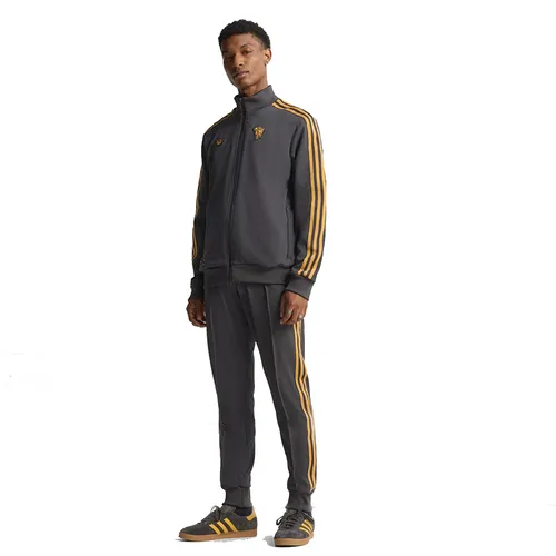Bộ Thể Thao Nam Adidas Manchester United Terrace Icons JN2816 + JN2815 Màu Xám Size L (Form Âu)