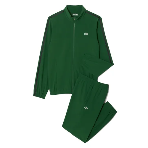 Bộ Thể Thao Nam Lacoste Tennis X Novak Djokovic Tracksuit WH4752 - 132 Màu Xanh Lá Size 4