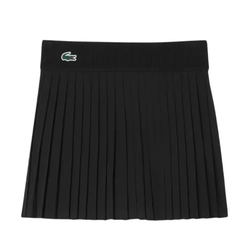 Chân Váy&nbsp;Nữ Lacoste Women's Ultra Dry Lined Tennis Skirt JF8594-51-C31 Màu Đen Size 34