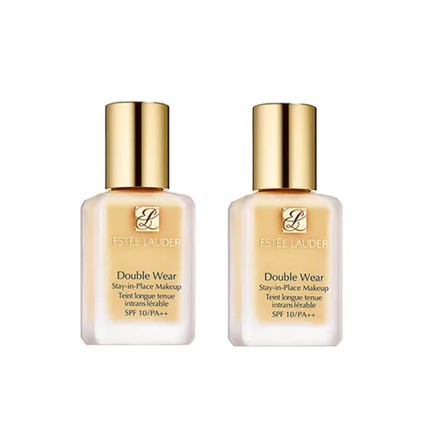 Combo 2 Lọ Kem Nền Estée Lauder Double Wear Stay In Place Makeup Teint Longue Tenue Intransférable SPF 10/PA++ Tone 1W1 Bone 5ml x 2