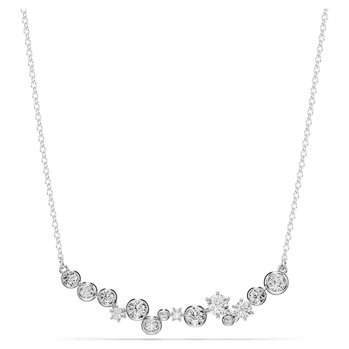 Dây Chuyền Nữ Swarovski Constella Necklace Mixed Cuts, White, Rhodium Plated 5722473 Màu Bạc