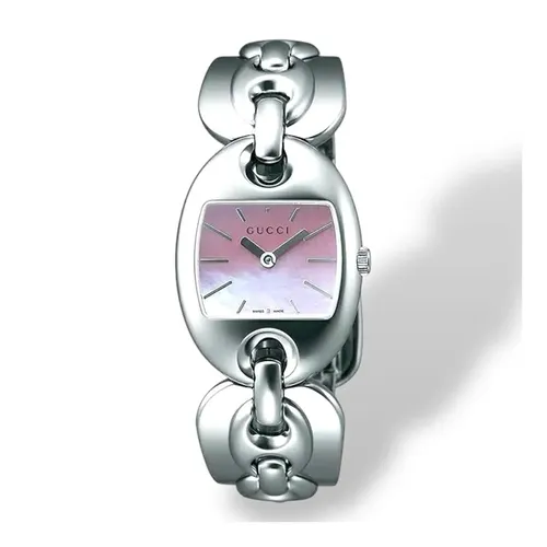 Đồng Hồ Nữ Gucci Marina Chain Watch YA121519 Màu Bạc/Tím