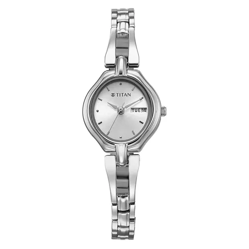 Đồng Hồ Nữ Titan Karishma Silver Dial Metal Strap Watch For Women 2345SM03 Màu Bạc