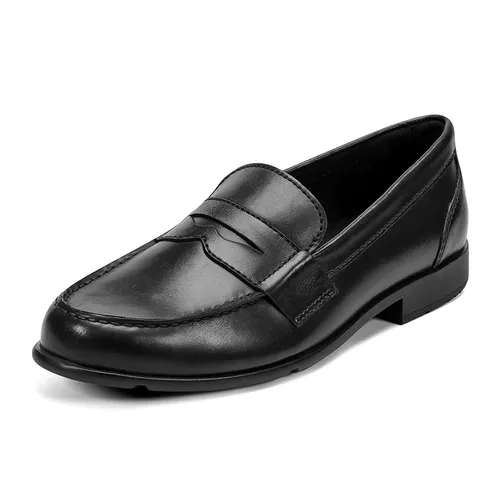Giày Tây Nam Rockport Classic Penny Loafer 76433 Màu Đen Size 39