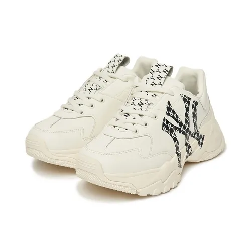 Giày Thể Thao MLB Korea Bigball Chunky Mono Lt New York Yankees White 3ASHCM01N-50WHS Màu Trắng Kem Size 230