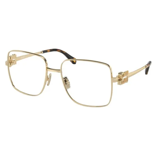 Gọng Kính Cận Nữ Miu Miu 0MU 51XV ZVN1O1&nbsp;Eyeglasses Màu Vàng Nâu