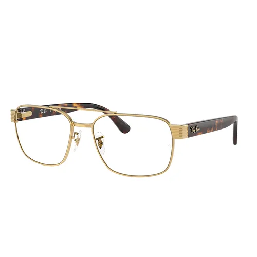 Gọng Kính Unisex Rayban Eyeglasses 0RX3751V 250056 Màu Gold/Havana