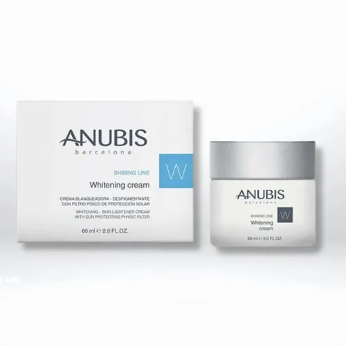 Kem Dưỡng Hỗ Trợ Làm Trắng Sáng & Bảo Vệ Da Anubis Shining Line Whitening Cream 60ml (Full Box)