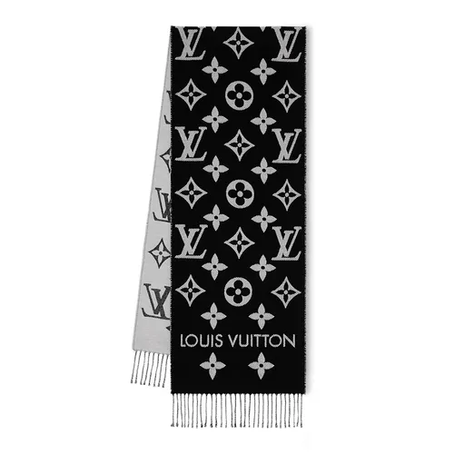 Khăn Quàng Cổ Louis Vuitton LV Essential Scarf M77853 Màu Đen
