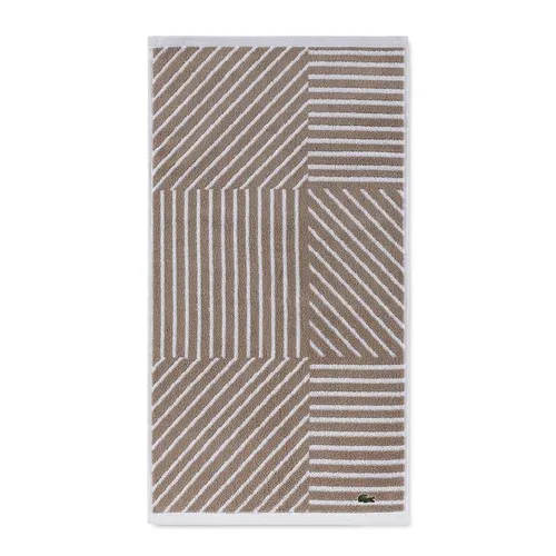 Khăn Tắm Lacoste Guethary Hand Towel 4000000289 In Sand Màu Vàng Cát