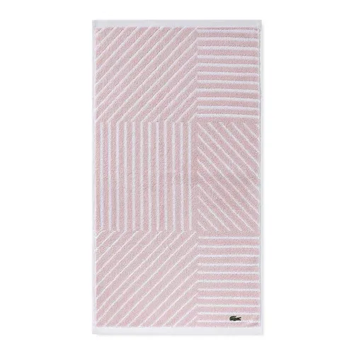 Khăn Tắm Lacoste Guethary Hand Towel 4000000292 Light Pink/Blossom Màu Hồng