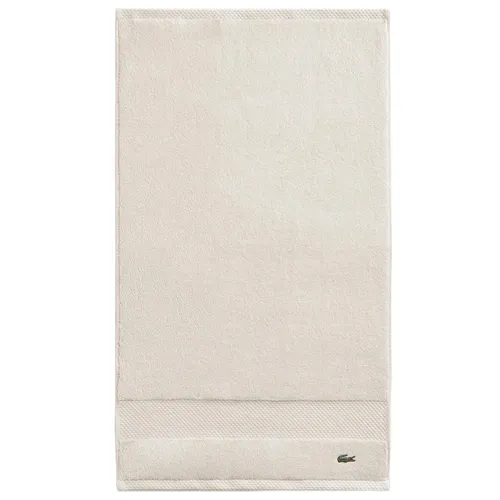 Khăn Tắm Lacoste Heritage Anti-Microbial Supima Cotton Hand Towel 4000000170 Chalk Màu Be
