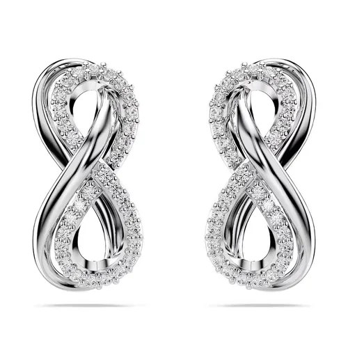 Khuyên Tai Nữ Swarovski Hyperbola Stud Earrings 5687269 Màu Bạc