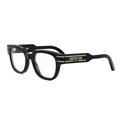 Kính Mắt Cận Unisex Dior Signatureo S6I 1000 Black Square Glasses Màu Đen