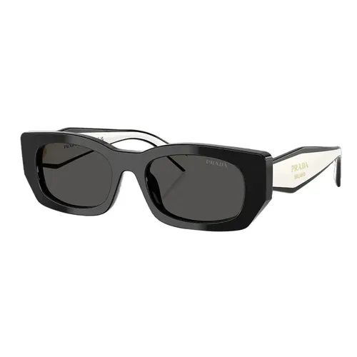 Kính Mát Prada Sunglasses 0PR B05S 09Q08Z Black Dark Grey Màu Đen Xám